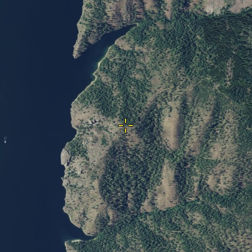 Aerial/Satellite Image of Castle Rock, WA