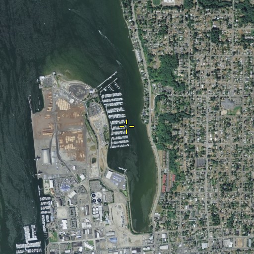 Aerial/Satellite Image of East Bay, WA