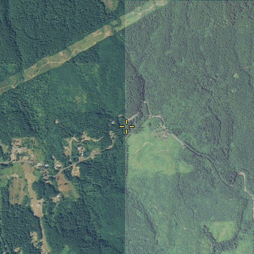 Aerial/Satellite Image of Wolf Creek, WA