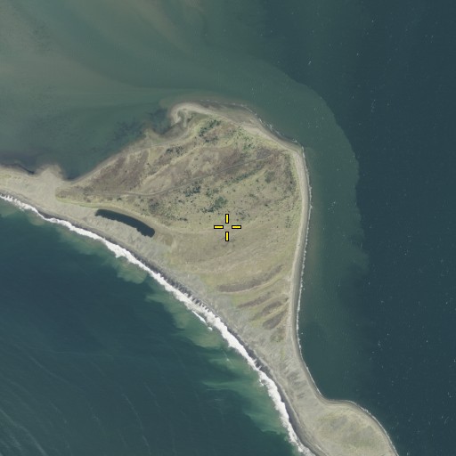 Aerial/Satellite Image of Damon Point, WA