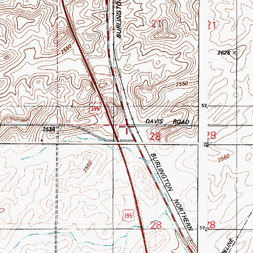 Topographic Map of Freedom, WA