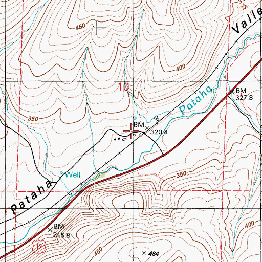Topographic Map of Jackson, WA