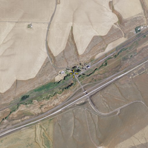 Aerial/Satellite Image of Paha, WA