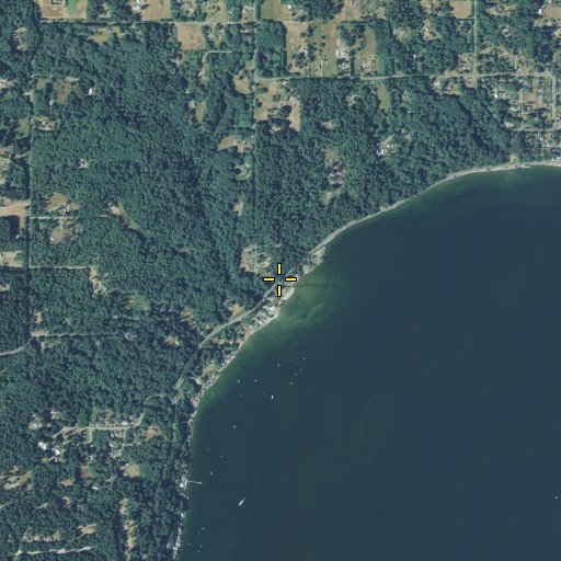 Aerial/Satellite Image of Shawnee, WA