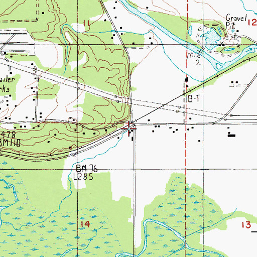 Topographic Map of Alder Grove, WA