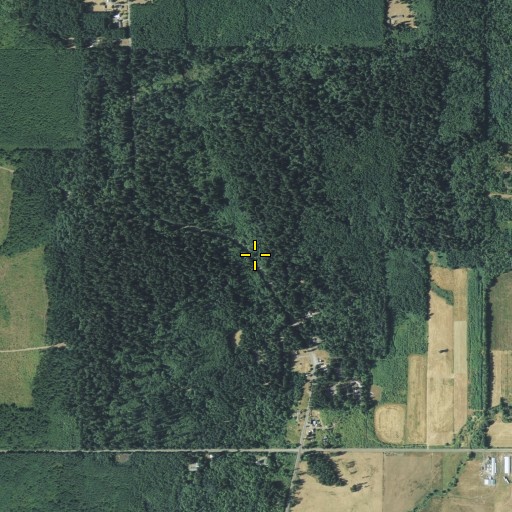 Aerial/Satellite Image of Lewis and Clark State Park, WA