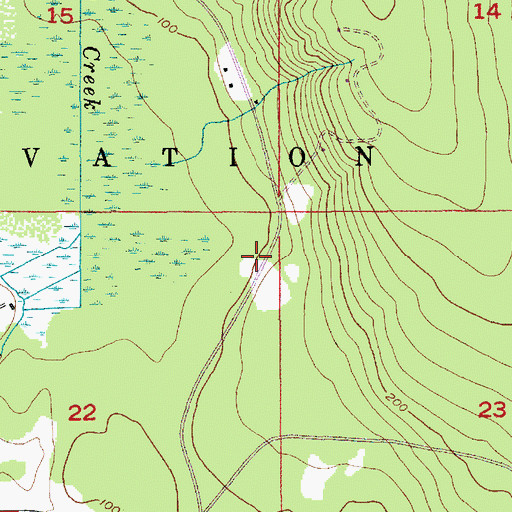 Topographic Map of Tulalip Reservation, WA