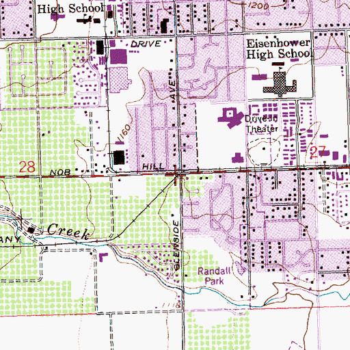 Topographic Map of Eastman, WA