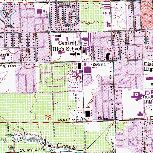 Topographic Map of Exchange, WA