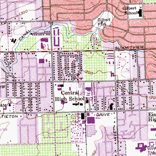 Topographic Map of Mallett, WA