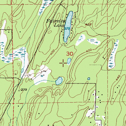 Topographic Map of Hidden Lake, WA