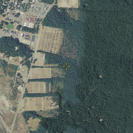 Aerial/Satellite Image of Harter Hill, WA