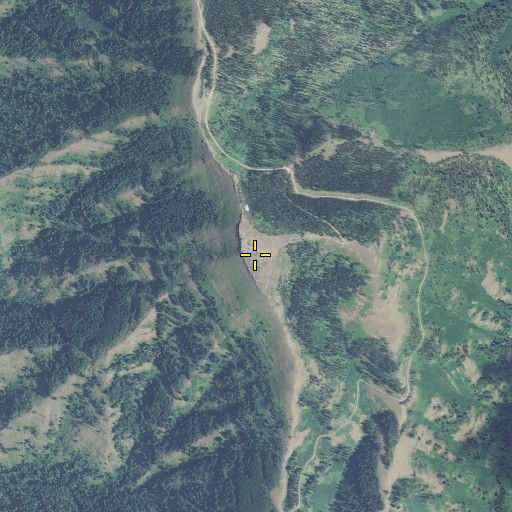Aerial/Satellite Image of Table Rock, WA