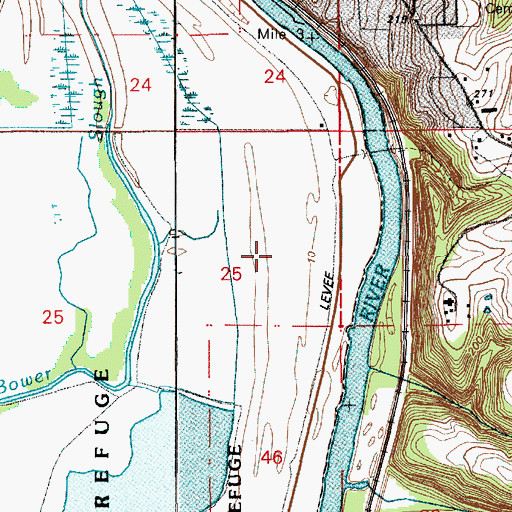 Topographic Map of Quigley Lake, WA
