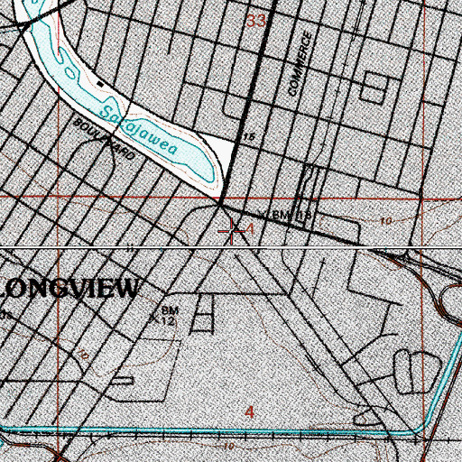 Topographic Map of Sinnett's, WA