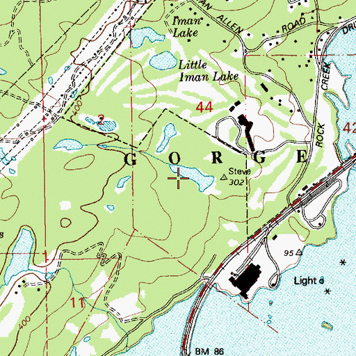 Topographic Map of Sardine Lake, WA