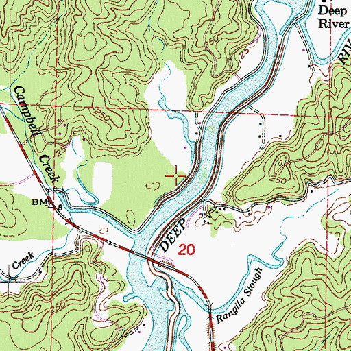 Topographic Map of Wilme Slough, WA