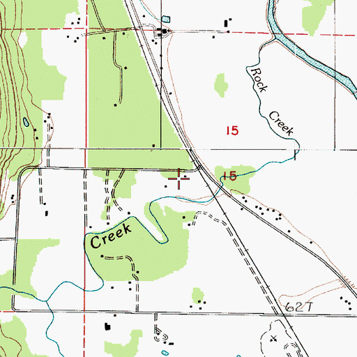Topographic Map of Callow, WA