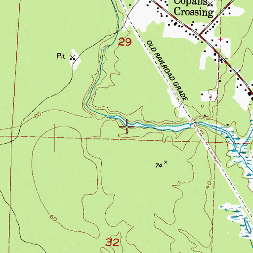 Topographic Map of Shye Lake, WA