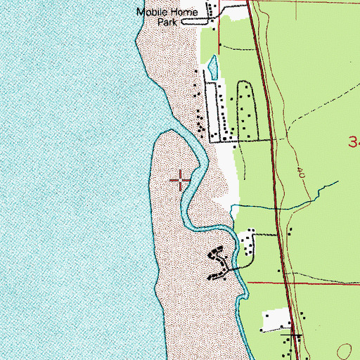 Topographic Map of Connor Creek, WA
