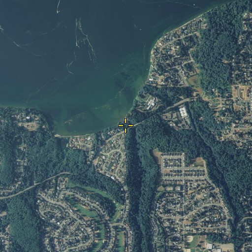 Aerial/Satellite Image of Joes Creek, WA