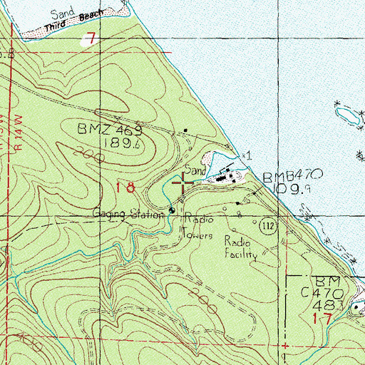 Topographic Map of Sail River, WA