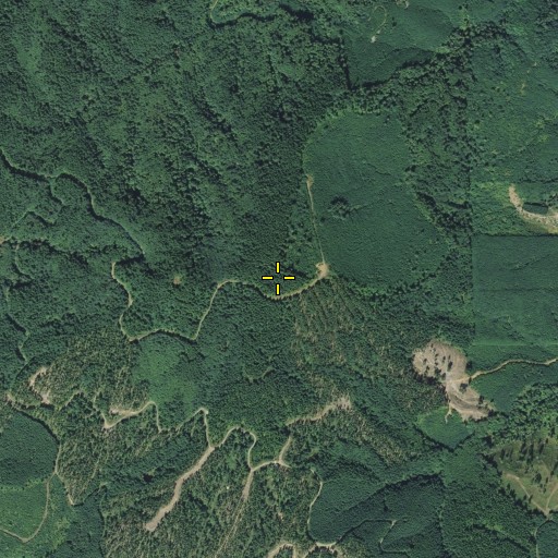Aerial/Satellite Image of Sam Henry Mountain, WA