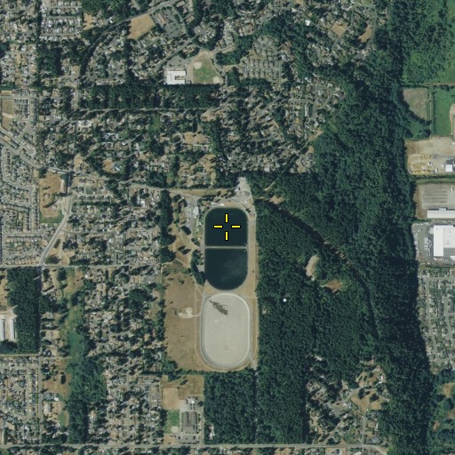 Aerial/Satellite Image of McMillin Reservoir, WA