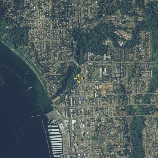 Aerial/Satellite Image of Des Moines Plaza, WA