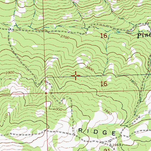 Topographic Map of Horse Heaven Hills, WA