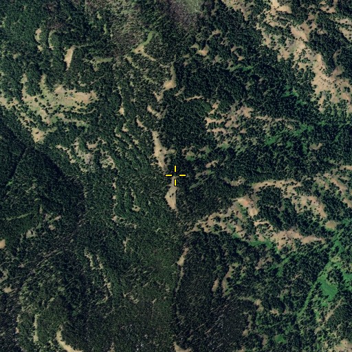 Aerial/Satellite Image of Tablecamp Spring, WA