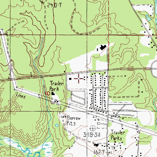 Topographic Map of Grays Harbor Adventist Christian School, WA