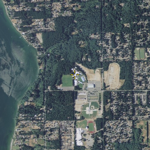 Aerial/Satellite Image of Kitsap County Fairgrounds, WA