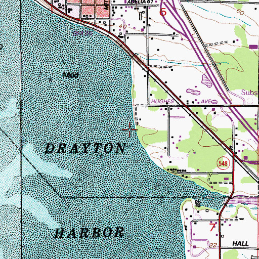 Topographic Map of Montfort Park, WA