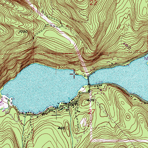 Topographic Map of Samish Park, WA