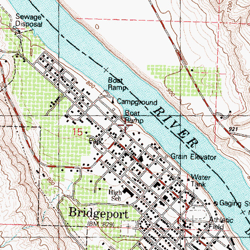 Topographic Map of Rock Ridge Park, WA