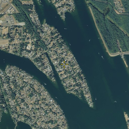 Aerial/Satellite Image of Tacoma Point, WA