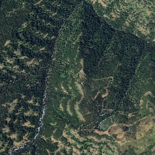 Aerial/Satellite Image of Misery Spring, WA