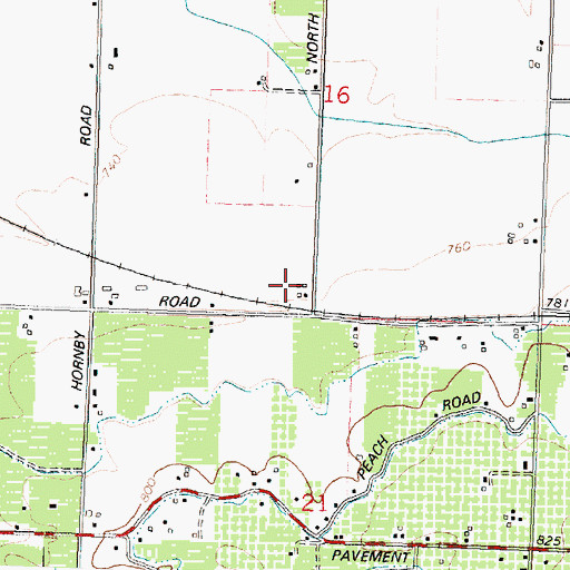 Topographic Map of Forsell, WA