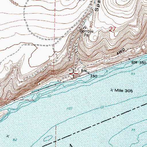 Topographic Map of Tomar, WA