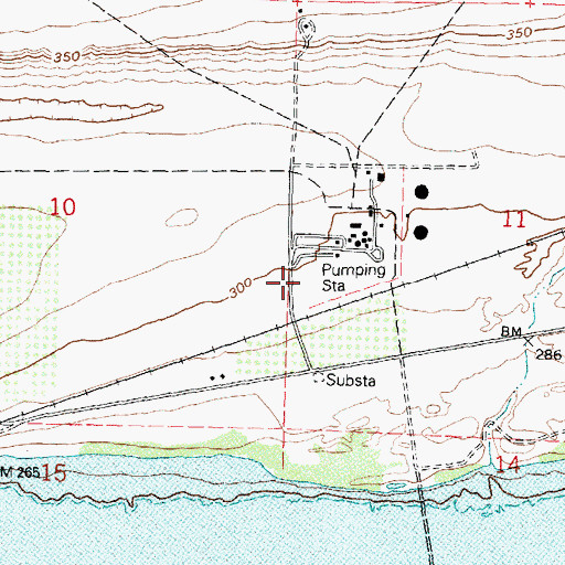 Topographic Map of Longview (historical), WA