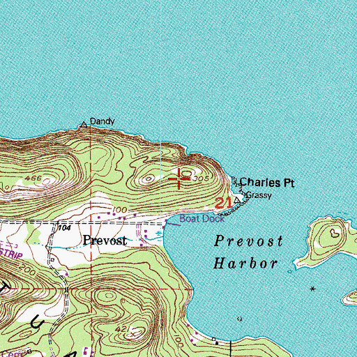 Topographic Map of Lofgren Mountain, WA