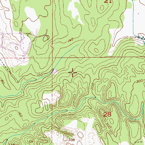 Topographic Map of Manette Penninsula, WA