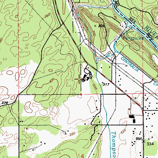 Topographic Map of Southworth Elementary School, WA