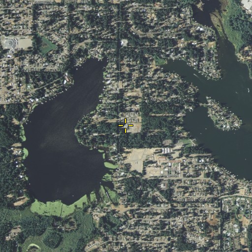 Aerial/Satellite Image of Holy Family School, WA