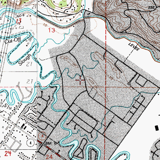 Topographic Map of Robert Gray Elementary School, WA