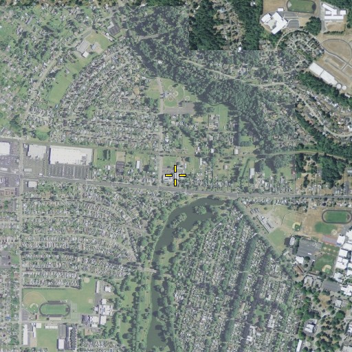 Aerial/Satellite Image of Three Rivers Christian Elementary - Middle School, WA