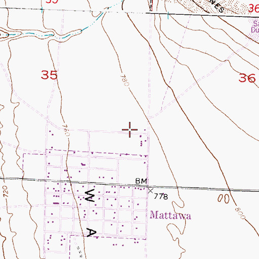 Topographic Map of Morris Schott Elementary School, WA