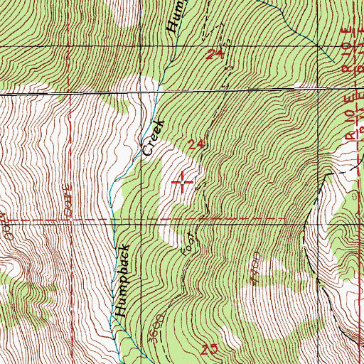 Topographic Map of Annette Lake Trail, WA