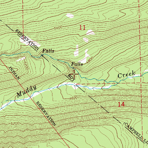 Topographic Map of Avalanche Valley, WA